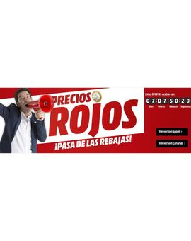 Precios rojos en Mediamarkt durante 7 días
