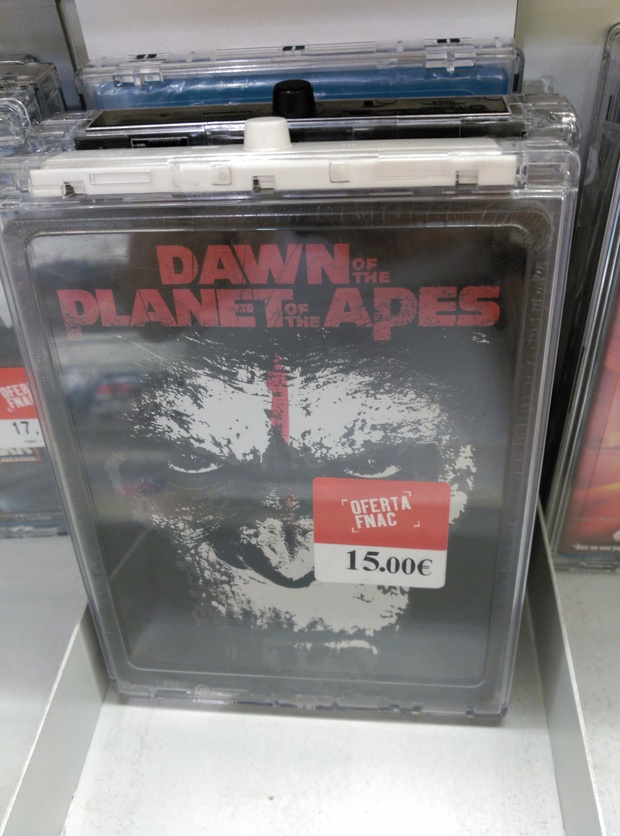 Steelbook El amanecer del planeta de los simios en Fnac Sevilla por 15 €