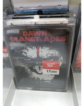 Steelbook El amanecer del planeta de los simios en Fnac Sevilla por 15 €
