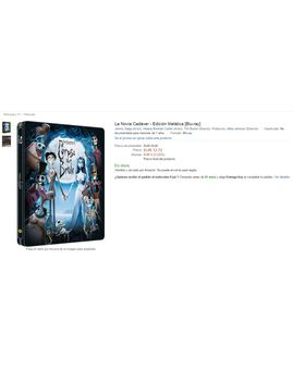 Bajada de precio steel La novia cadáver Amazon: 12,72 €