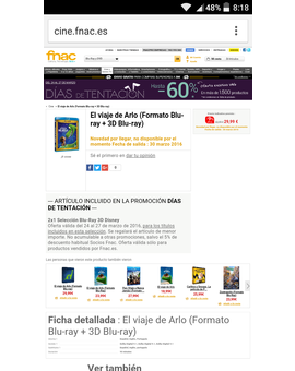 Promoción Días de tentación Fnac.es