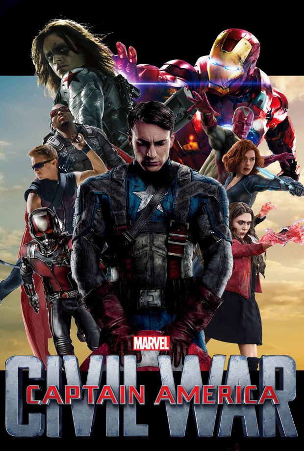 Capitán América: Civil War poster (Fan-Made)