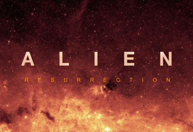 Logo de Alien Resurrection al estilo de Alien Covenant [Fan-Made]
