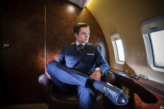 Taron Egerton se empieza a preparar para Kingsman 2