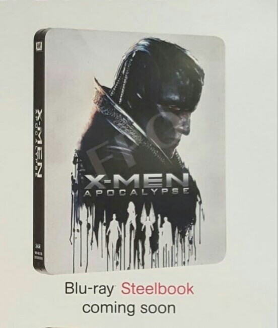 Posible diseño del steelbook de X-Men Apocalipsis
