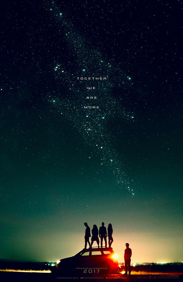 Primer póster de Saban’s Power Rangers