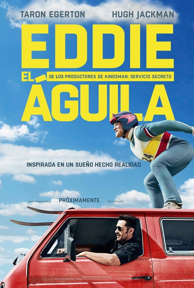 Eddie el Águila a la venta el 11 de octubre según amazon