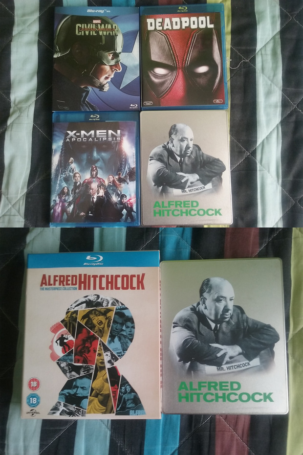 Mi 2x1 de C4... Aumentando la colección de Hitchcock