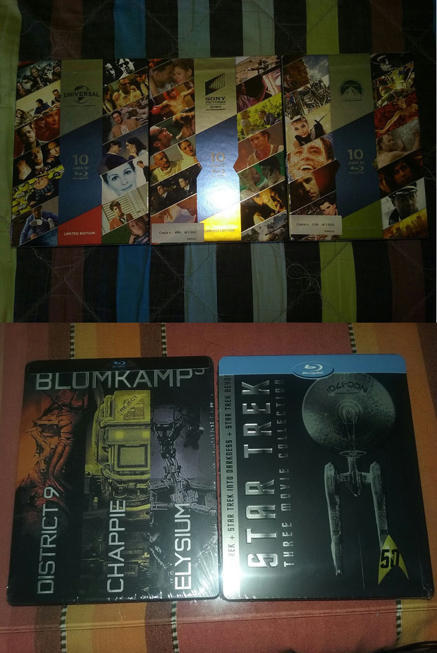 Aumentando la colección de golpe gracias a Amazon.it