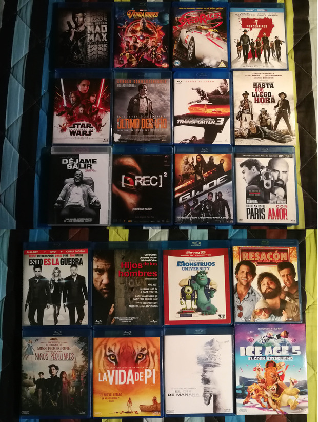 Adquisiciones de agosto y septiembre.