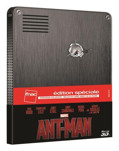 ¿Por qué solament en España el steelbook de Ant Man no sale con disco 3D?