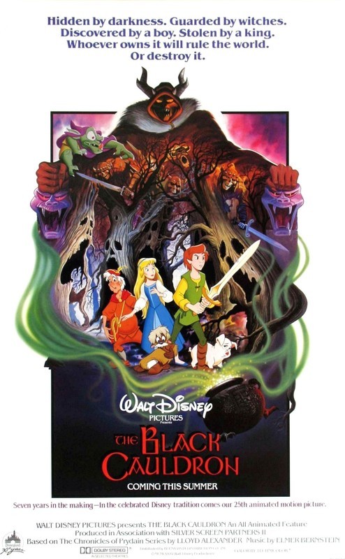 ¿THE BLACK CAULDRON EN BLURAY EN UK?
