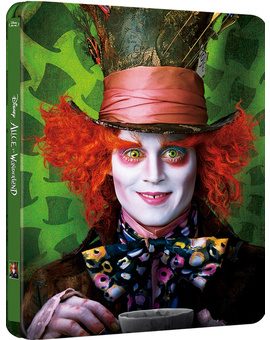 Nuevo steelbook de "Alice in Wonderland" exclusivo de Zavvi