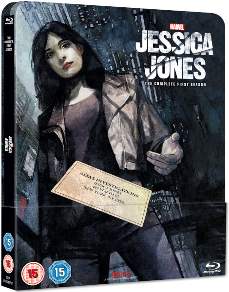 Jessica Jones season 1 en steelbook en noviembre en Zavvi