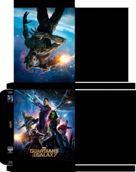 Custom steelbook slipcover Guardianes de la Galaxia