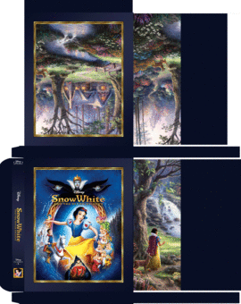 Snow White custom slipcover para steelbook de Zavvi