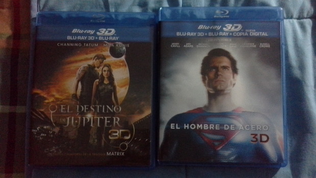 Oferta Warner 2 Bluray 3D x 1 : Mis compras 