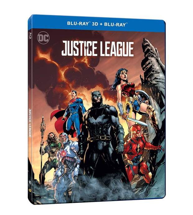 LIGA DE LA JUSTICIA STEELBOOK ilustrado en España?