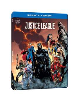 LIGA DE LA JUSTICIA STEELBOOK ilustrado en España?