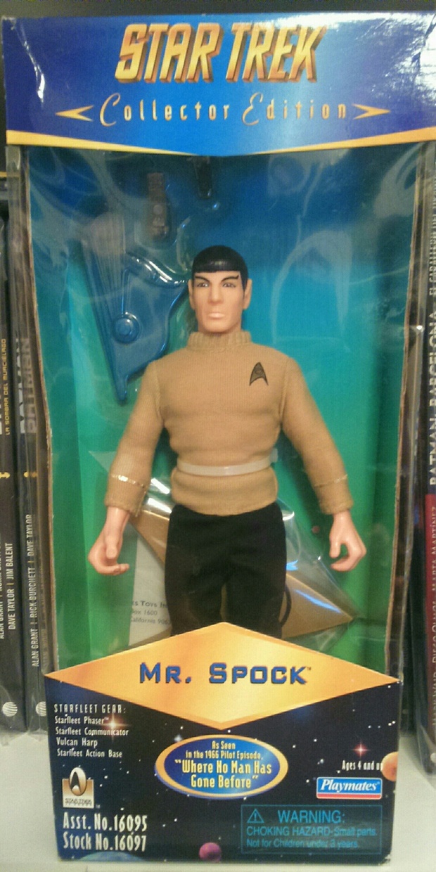 Figura Spock "Where no man has gone before"