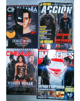 Revistas con Batman V Superman en portada 