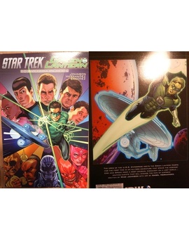 Cuando eres fan de Star Trek y Green Lantern...