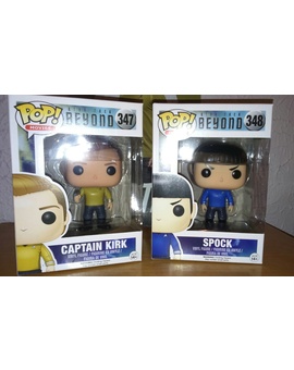 Funkos Kirk y Spock (Star Trek Beyond) 