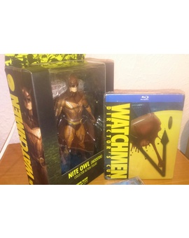 Watchmen Director's cut steelbook y figura Nite Owl