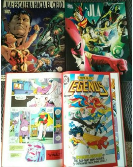 Grandes historias de La Liga de La Justicia 8:Legends,Escalera hacia el cielo, Justicia y Libertad