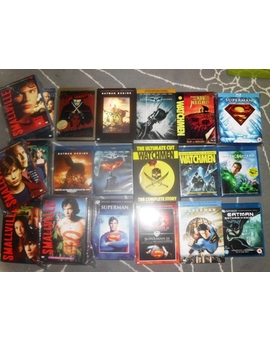 Mis DVD's y BD de Superheroes DC