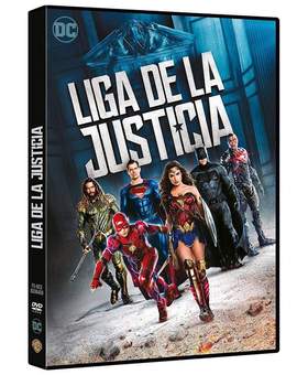 Portada "Liga de la Justicia" en DVD