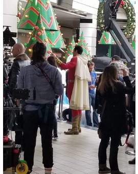 Foto "robada" del rodaje de Shazam