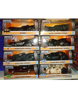 Colección completa de Batmoviles (+1) de Metals Diecast