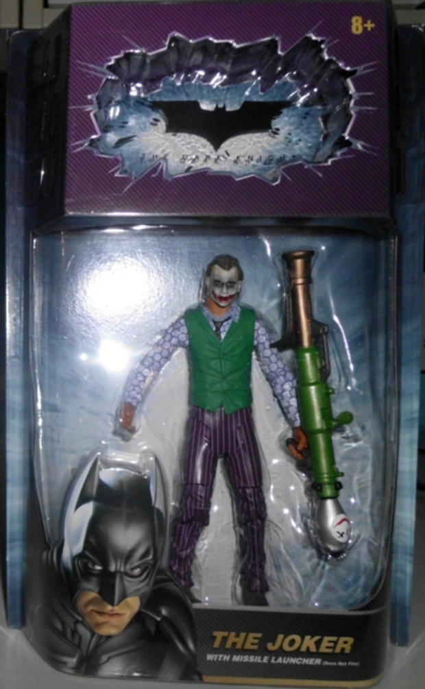 The Dark Knight Movie Masters: Joker with Missile Launcher