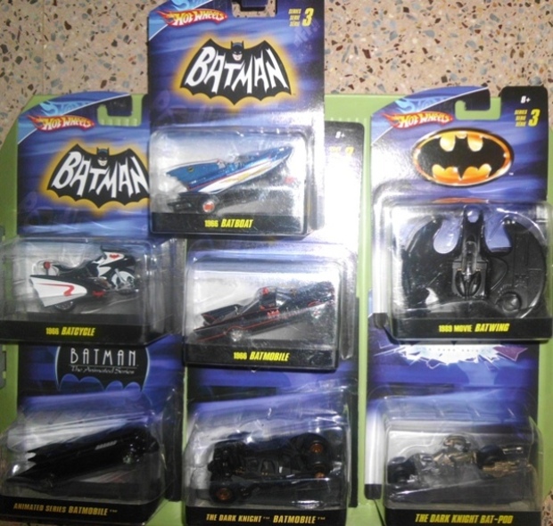 Mas vehiculos de Batman (Cine y TV)