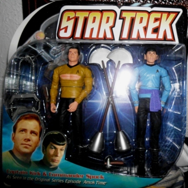 Figuras Kirk y Spock (Amok Time)