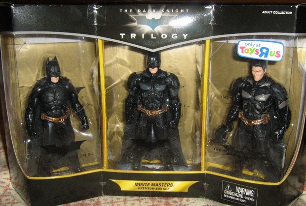 Por fin llegaron! "Dark Knight Movie Masters Trilogy"