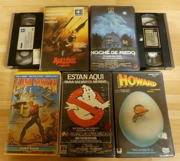 Cintas VHS miticas