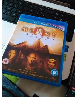 Trilogía the mummy uk cagada en carátula