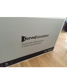 Nueva barra de sonido gracias a Samsung :)