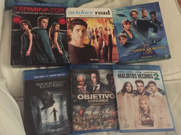 Nuevas series y películas en Blu-ray. 