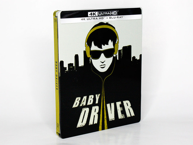 Fotos de la edición 4K de Baby Driver Steelbook, para los curiosos