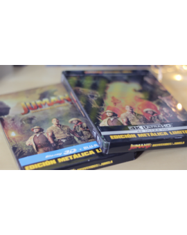 Unboxing Steelbooks - 'Jumanji: Bienvenidos a la Jungla'