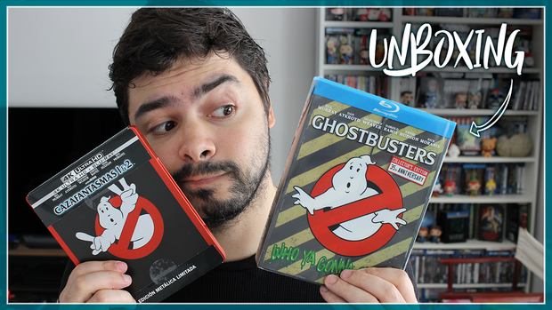 Nuevo vídeo :D Unboxing de las ediciones 35 aniversario de 'Cazafantasmas'