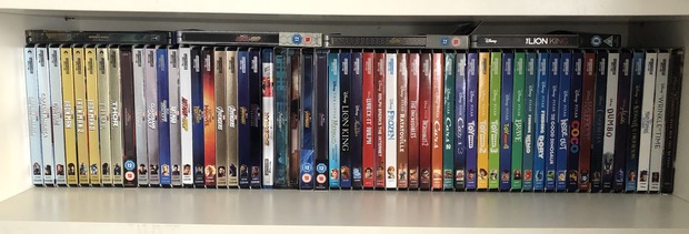 Colección Marvel, Disney y Pixar en 4K