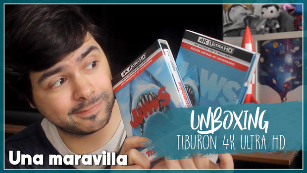 Unboxing ediciones 4K de 'Tiburón'