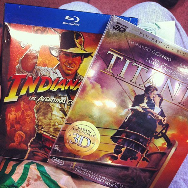 Indiana Jones (El corte ingles Sol) y Titanic (Fnac Callao)