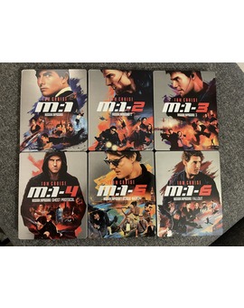 Unboxing steelbooks Misión Imposible