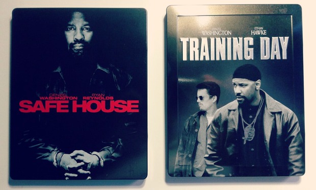 Mis ediciones steelbook, Denzel Washington!