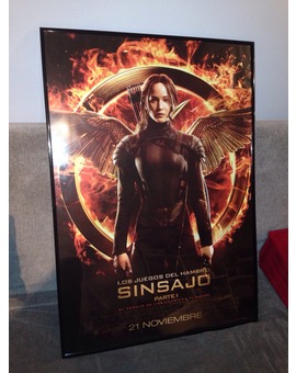 Poster de Sinsajo Parte 1 70x100cm enmarcado (1/4)